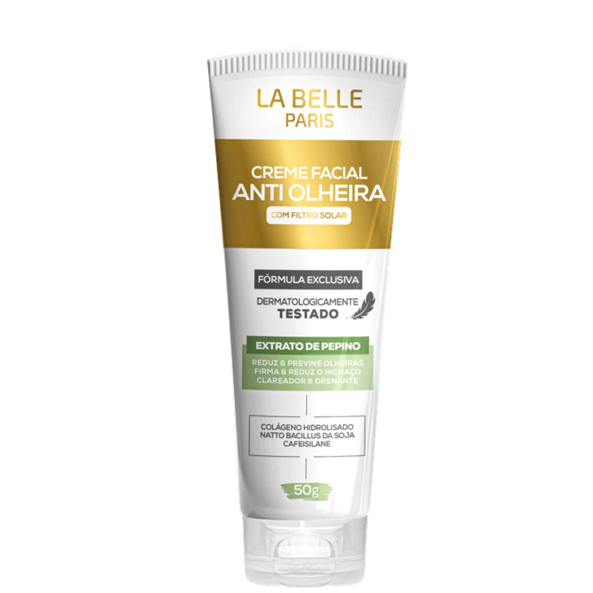 BELLE CRÉER UV reflect cream & fasc La Belle Creme Facial 50g Anti-Olheira com Filtro Solar - Dica de