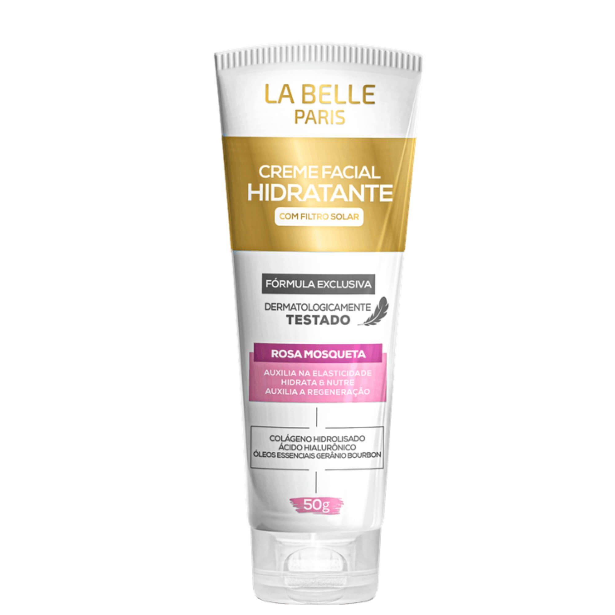 La Belle Paris Creme Facial 50g Hidratante com Filtro Solar - Dica