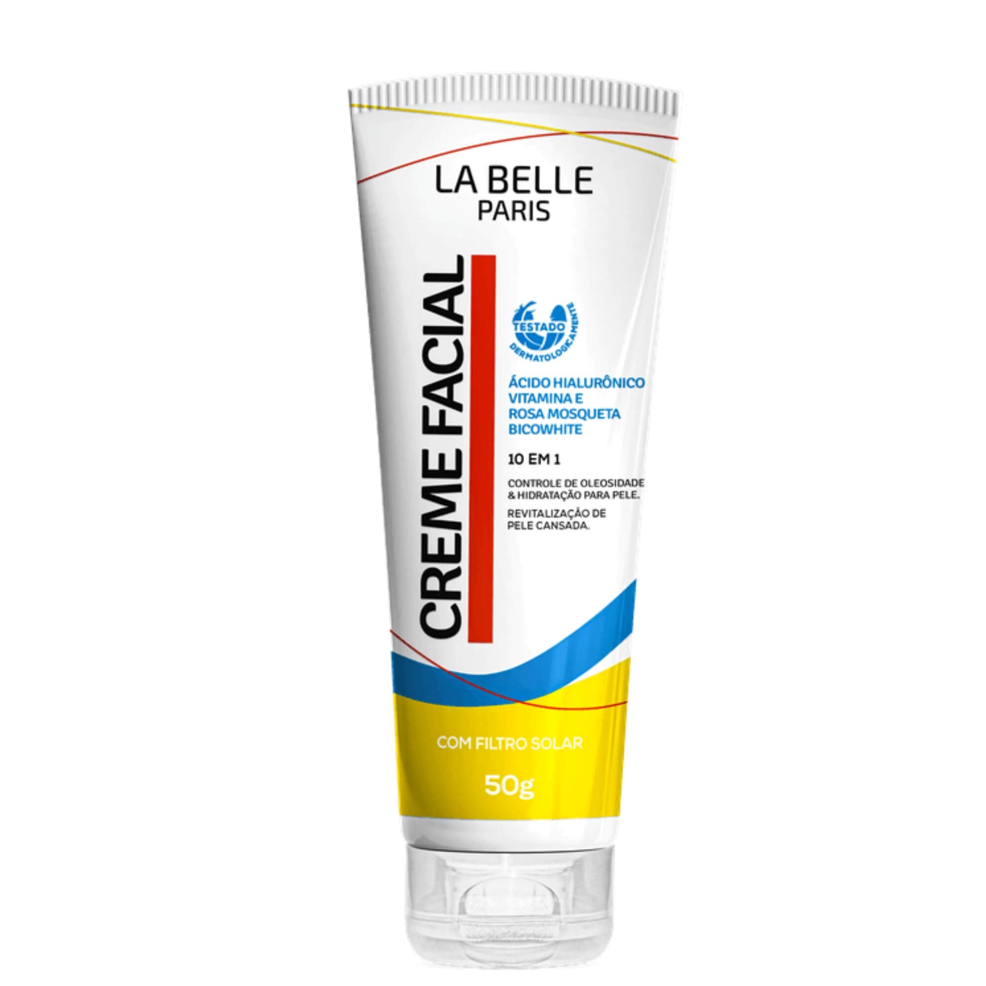 La Belle Paris Creme Facial 50g 10 em 1 com Filtro Solar - Dica de