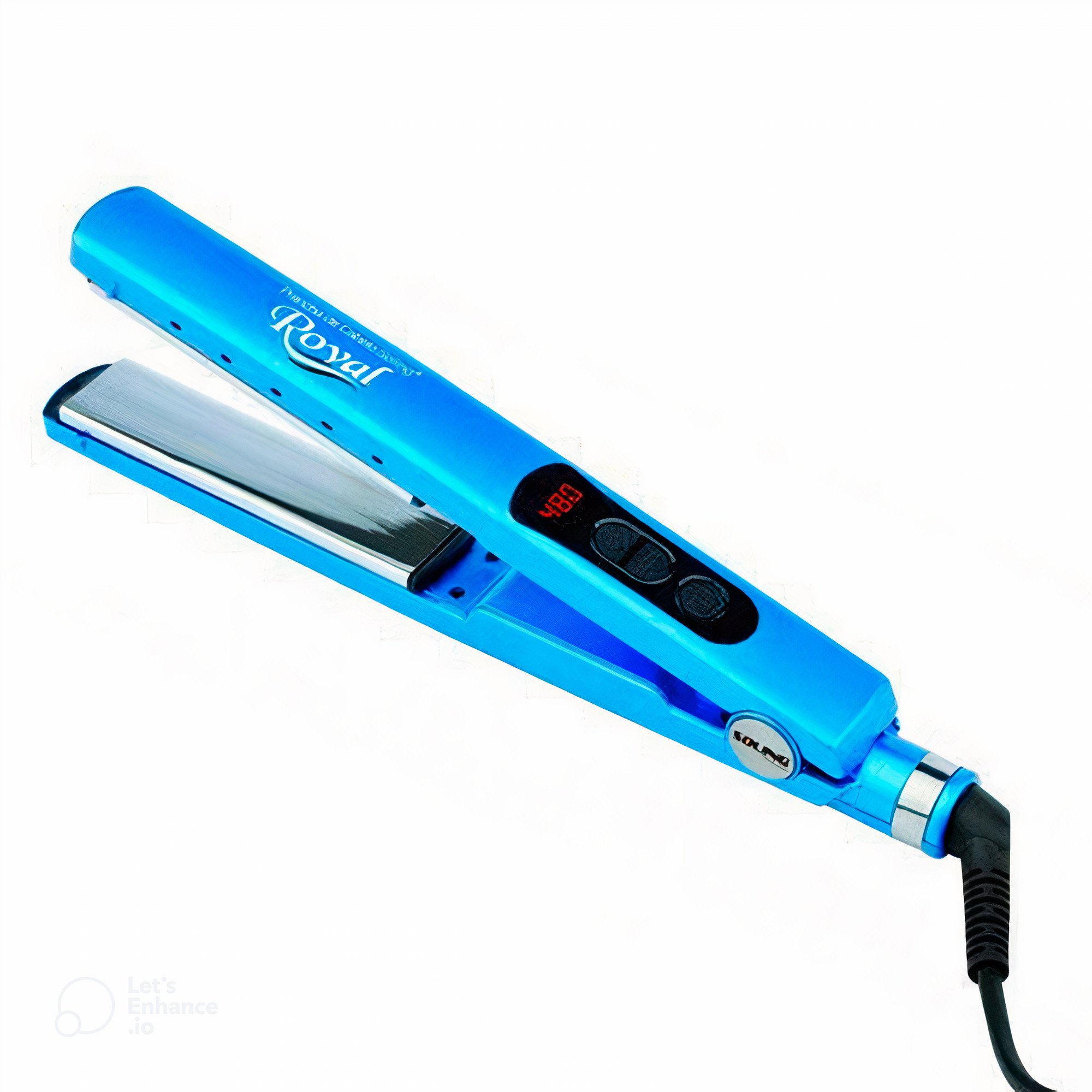 Soling Prancha Chapinha Alisadora Royal Azul 250ºC / 480ºF Bi-Volt