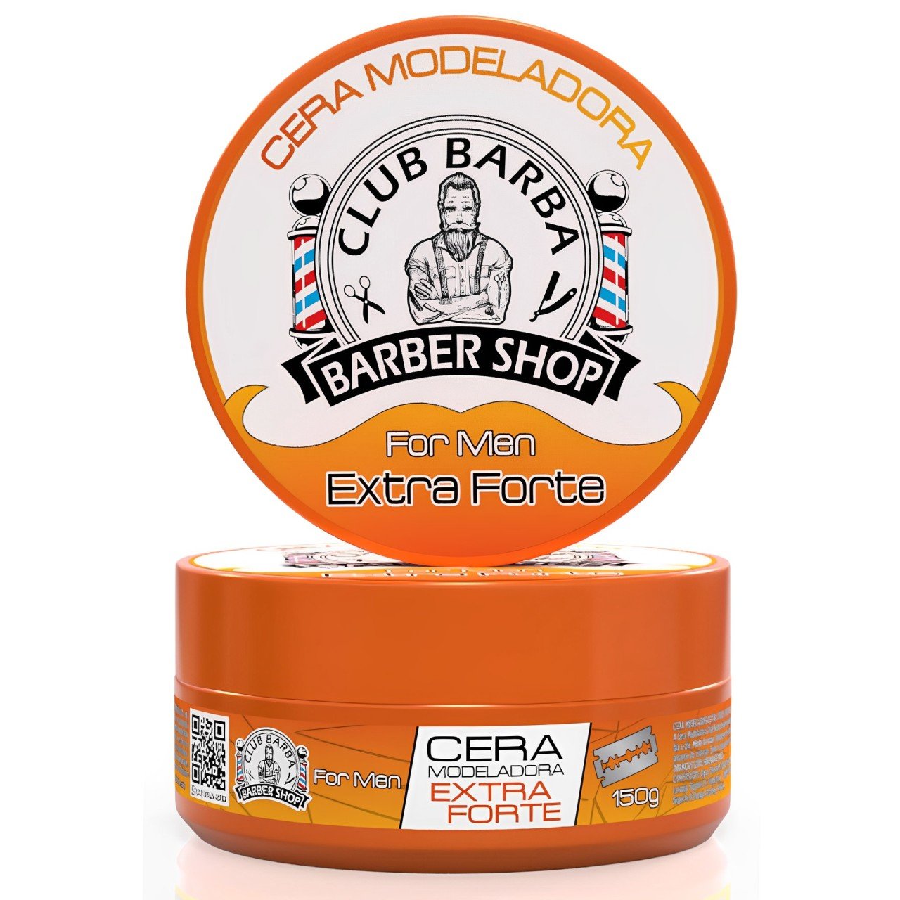 Biotchelly Cera Modeladora Club Barba 150g - Extra Forte - Dica de