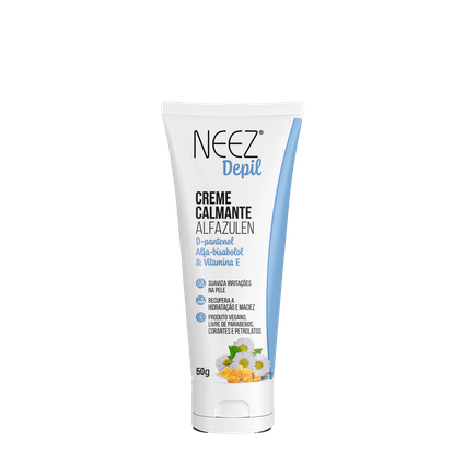Neez Creme Calmante Alfazulen 50g - Vegano Dica de Madame