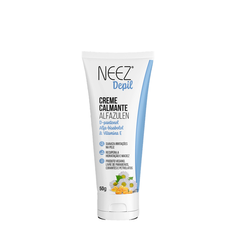 Neez Creme Calmante Alfazulen 50g - Vegano Dica de Madame